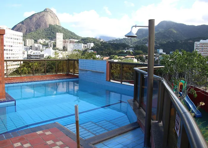 Leblon House, Porteiro 24H, Ar Cond, Lava Seca Roupas, Piscina Com Linda Vista No Terraco Do Condominio