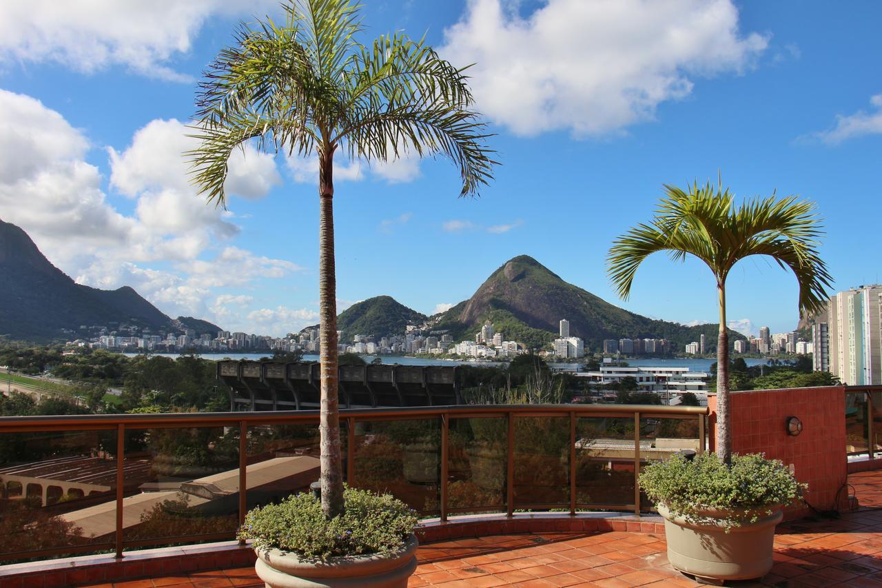 Apartamento Leblon House, Porteiro 24h, Ar Cond, Lava Seca Roupas, Piscina Com Linda Vista No Terraço Do Condomínio Río de Janeiro